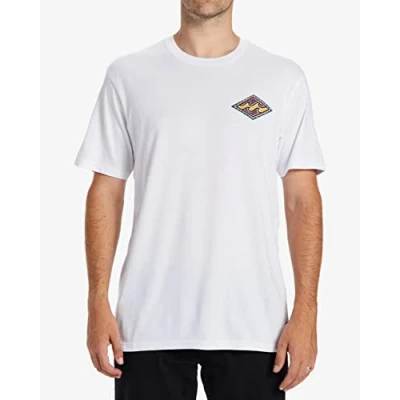 Abbildung von Billabong Crayon Wave T Shirt für Männer Weiß