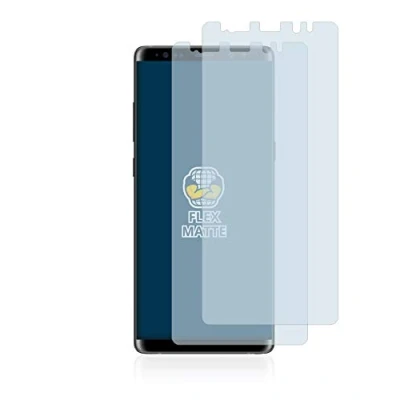 Abbildung von BROTECT Full Cover Schutzfolie Matt für Samsung Galaxy Note 8 (2 Stück) Screen Displayschutz Folie, 3D Curved, Anti Reflex