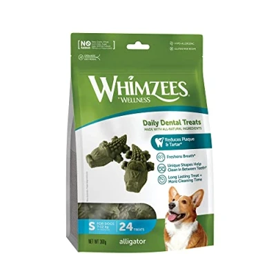 Abbildung von Whimzees Alligator S, 24 stk, 360 g MP (6 pk/ps)