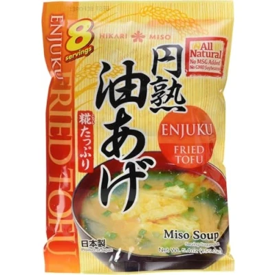 Abbildung von Hikari Enjuku Koji Instant Miso Suppe gebackener Tofu 155 g