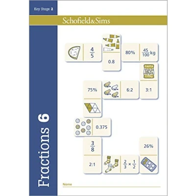 Abbildung von Fractions, Decimals and Percentages Book 6: Year 6, Ages 10 11