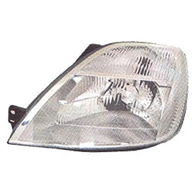 Abbildung von PRASCO FD3404804 Scheinwerfer links H4 weiß mit Blinklicht für Rechtsverkehr Elektromotor Stellmotor LWR FORD: FIESTA 5, 5 Van