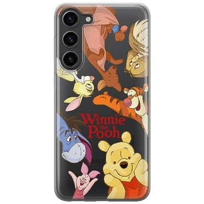 Abbildung von ERT GROUP Handyhülle für Samsung S23 Original und offiziell Lizenziertes Disney Muster Winnie The Pooh &amp; Friends 046 optimal an die Form des Handy angepasst, teilweise transparent