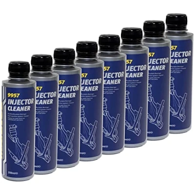 Abbildung von Injektor Reiniger Reinigung Benzin Motor Injector Cleaner Kraftstoff Additiv MANNOL 8 X 250 ml