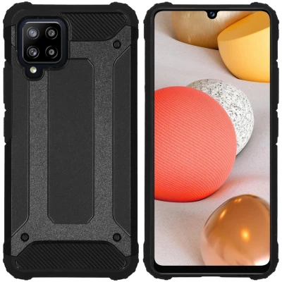 Abbildung von Samsung Galaxy A42 Hülle Kunststoff iMoshion Hard Case/Backcover Handyhülle Schwarz