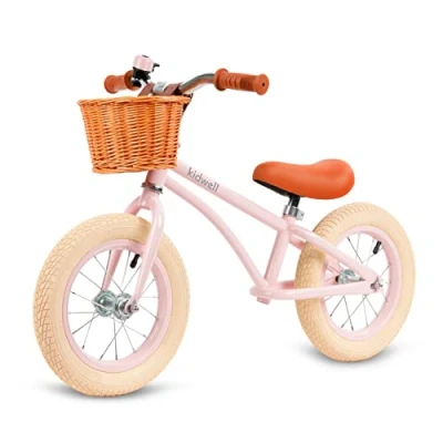 Abbildung von COIL Fahrrad Laufrad Lauflernrad, Kinderlaufrad, Rutscher, Balance Bike, Stahlrahmen, aufblasbare 12 Zoll Räder, Korb, Glocke