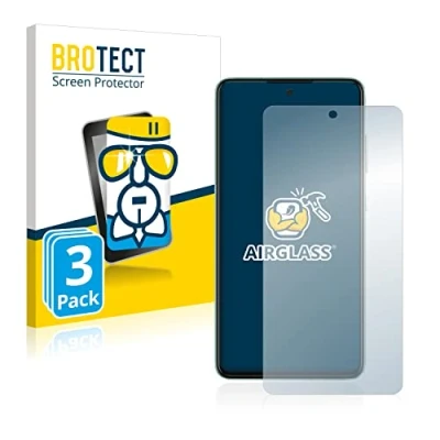 Abbildung von BROTECT Schutzglas für Samsung Galaxy A52 / 5G (3 Stück) Schutzfolie Panzer Folie Glas [Extrem Kratzfest 9H, Anti Fingerprint, Ultra Transparent]