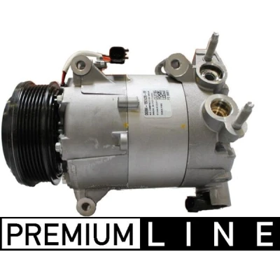 Abbildung von MAHLE ORIGINAL ACP 1388 000P Kompressor 7VS19ec 12 PAG 46 YF R 1234yf, 134a mit Dichtring ohne Ölablassschraube FORD: Mondeo 5 Kombi