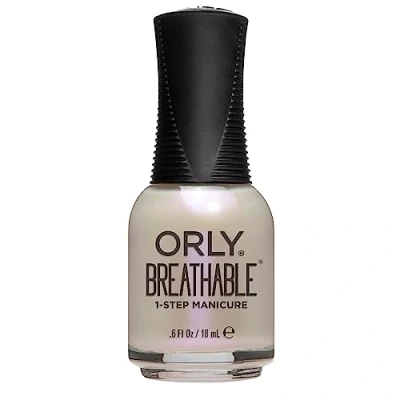 Abbildung von ORLYBeauty Breathable 18 ml Crystal Healing Farbton Porcelaine Nagellack Nagelpflege Starke &amp; Schöne Nägel Lange Haltbarkeit Maniküre
