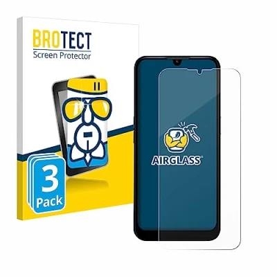 Abbildung von BROTECT Schutzglas für Doro 8200 (3 Stück) Schutzfolie Panzer Folie Glas [Extrem Kratzfest 9H, Anti Fingerprint, Ultra Transparent]
