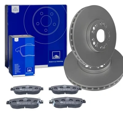 Abbildung von ATE Bremsscheiben 296mm + Beläge vorne passend für Lexus IS E1 GS S16 SC Cabrio