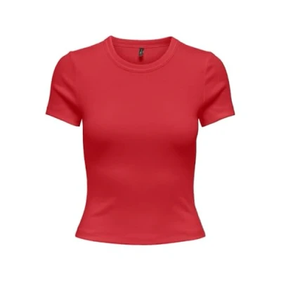 Abbildung von ONLY Kurzarmshirt ONLVAL S/S O NECK TOP CC JRS