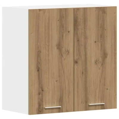 Abbildung von vidaXL Küchenwandschrank Artisan Eiche 60x31x60 cm Holzwerkstoff, Wandschrank Küche, Wandschrank, Oberschrank, Küchenschrank, Hängeschrank