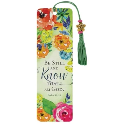 Abbildung von Be Still and Know That I Am God Beaded Bookmark