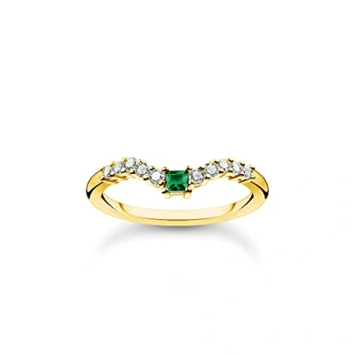 Abbildung von THOMAS SABO Ring gold vergoldetes Silber TR2398 971 7 54
