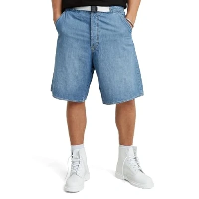 Abbildung von G Star Travail Short Jeans Shorts, Herren, Größe: 33, Blue denim