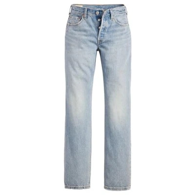 Abbildung von Levi&#039;s 501 &#039;90S Lightweight Jeans Straight Leg, Damen, Größe: 24x32, Light blue denim