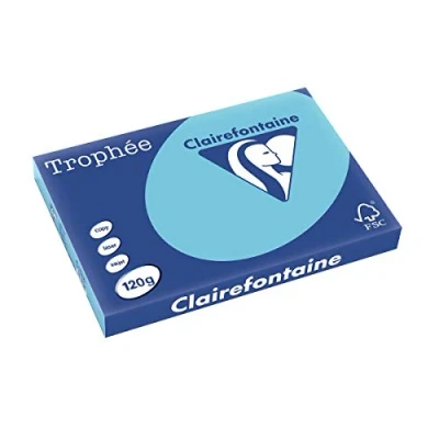 Abbildung von Clairefontaine Kopierpapier Trophee A3 120g/qm VE=250 Blatt blau