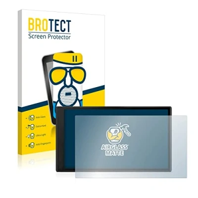 Abbildung von BROTECT Entspiegelungs Schutzglas für Garmin DriveSmart 66 Schutz Folie Panzerfolie Glas Matt [Extrem Kratzfest 9H, Anti Reflex, Fingerprint]