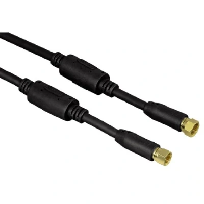 Abbildung von Hama SAT Anschlusskabel (F Stecker auf F Stecker, 100dB, 1,5m)