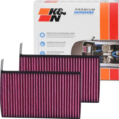 Abbildung von K&amp;N Filters DVF5079 Innenraumfilter Aktivkohlefilter 242 30 quadratisch TESLA: Model 3, Y