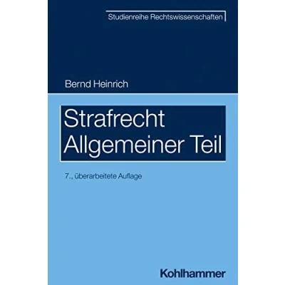 Abbildung von Strafrecht Allgemeiner Teil