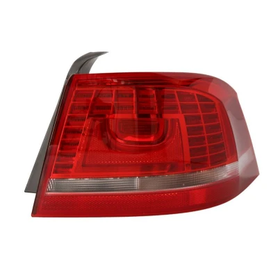 Abbildung von HELLA 2SK 010 744 041 Rückleuchte rechts äusserer Teil LED, PY21W, W21W 12 Rot, weiß mit Glühlampen Lampenträger VOLKSWAGEN: Passat B7 Limousine