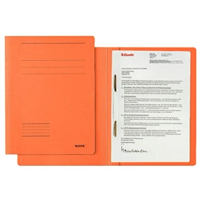 Abbildung von Leitz Schnellhefter Fresh, A4, Manilakarton, orange