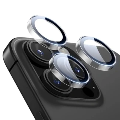 Abbildung von ESR für iPhone 16 Pro /16 Max/15 Pro/15 Max/14 Pro/14 Max Kameraschutz, robuster HD Individualschutz, kratzfestes, dünnes gehärtetes Glas, Armorite Serie, 1 Stück, Klar