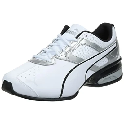 Abbildung von PUMA Herren Tazon 6 FM Laufschuhe, White Silver, 46 EU