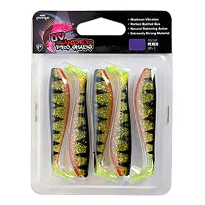 Abbildung von Fox Rage Zander Pro Shad Perch Ultra UV Packs 7,5cm 5pcs Gummifisch