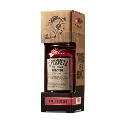 Abbildung von O`Donnell Moonshine Likör Pralle Kirsche 20% vol. Kombiset, (1 x 700ml)