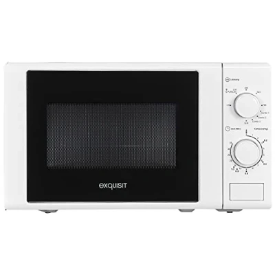 Abbildung von exquisit Mikrowelle MW 900 030G weiss, Grill, Mikrowelle, 20 l