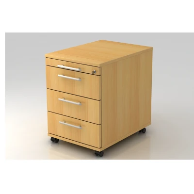 Abbildung von Hammerbacher Rollcontainer AC30 RE Buche