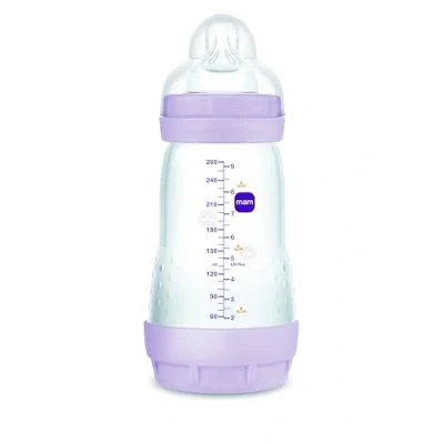 Abbildung von MAM Easy Start Babyflasche für Babys von 2 4 Monaten, 260 ml mit Sauger Fließrate 2+ Monate aus SkinSoft Silikon, Bio Zirkular, Rosa