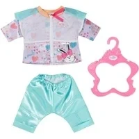Abbildung von Baby Born Puppenkleidung Freizeitanzug Aqua, 43 cm, mit Kleiderbügel
