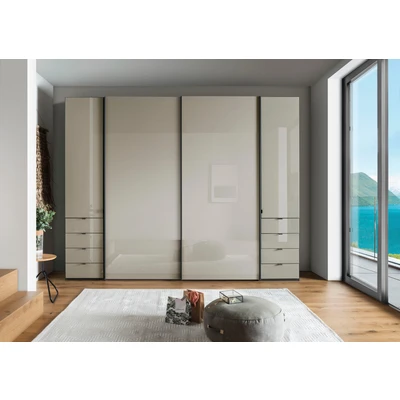 Abbildung von WIEMANN Dreh /Schwebetürenschrank &quot;Nizza&quot;, mit Glasfront