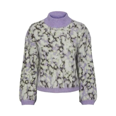 Abbildung von Pieces Joella Strickpullover, Damen, Größe: Medium, Mole