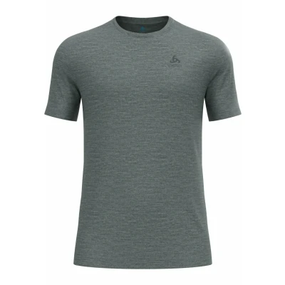 Abbildung von Odlo TOP CREW NECK Tshirt basic, Herren, Größe: 46/48, steel grey melange