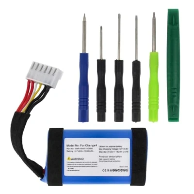 Abbildung von Akku King kompatibel mit JBL 1INR19/66 3, ID998, SUN INTE 118 Li Ion 7800mAh für Charge 4