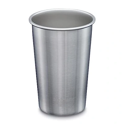 Abbildung von Klean Kanteen Classic Trinkflasche, Edelstahl, Silber, 473ml
