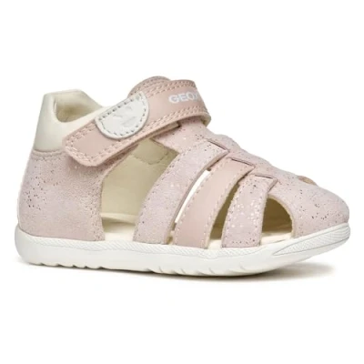 Abbildung von Geox Trekkingsandale für Kinder, Größe: 18, Rose off white Schuhe