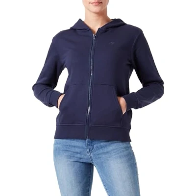 Abbildung von 4F Sweatjacke, Damen, Größe: Large, Navy