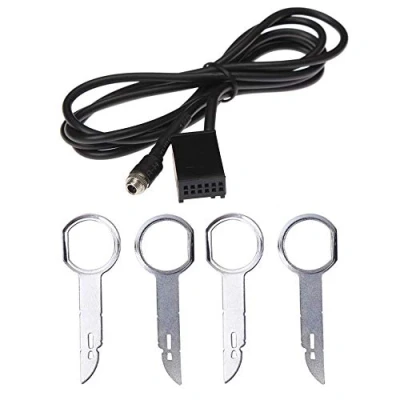Abbildung von ENJOY UNIQUE Auto 6000CD AUX Kabel Adapter, Audiokabel für Ford Fiesta Focus Mondeo Fusion