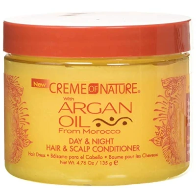 Abbildung von Creme Of Nature Argan Oil Day Night Hair and Scalp Conditioner, 135 g