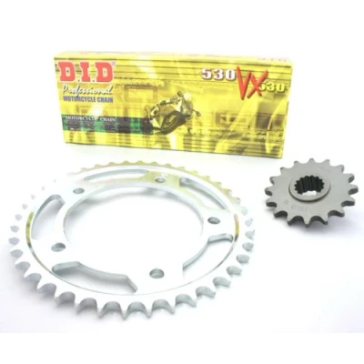 Abbildung von Kettensatz CBR 900 RR Fireblade, 1992 1995, SC28, DID X Ring extra verstärkt gold