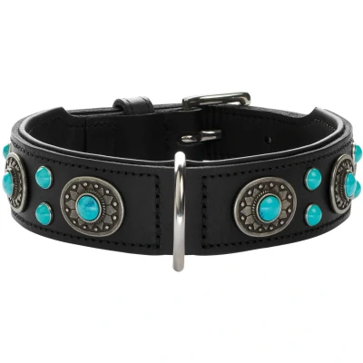 Abbildung von Halsband Sioux M (55), Schwarz 55
