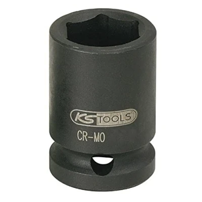 Abbildung von KS TOOLS 515.0044 Kraft Stecknuss 38 5/8, 5/8&quot; 12,5 (1/2&quot;) Sechskant