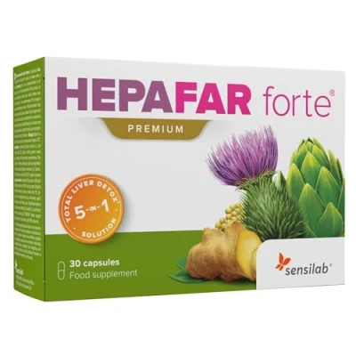 Abbildung von Sensilab Hepafar Forte PREMIUM Kapseln 30 St