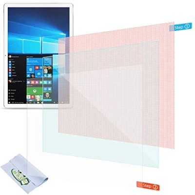 Abbildung von NAUC Displayschutzfolie kompatibel mit VALE Tablet V10E LTE 464 Schutzfolie Universal Displayfolie Folie Klar, Stückzahl:2 Stück